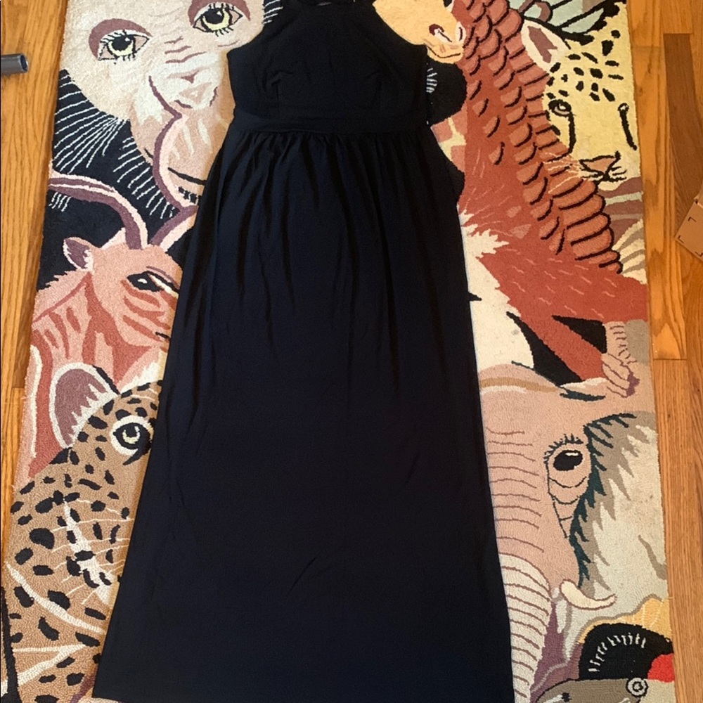 Eileen Fisher stretchy silk dress